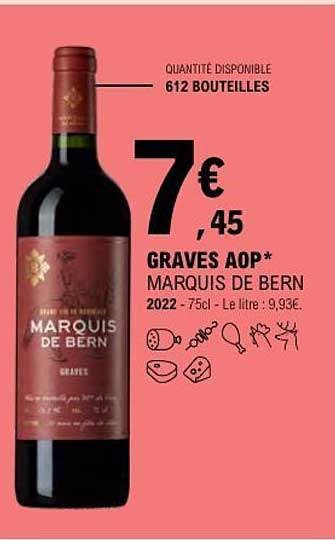 GRAVES AOP* MARQUIS DE BERN