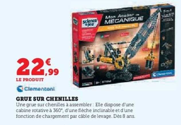 GRUE SUR CHENILLES