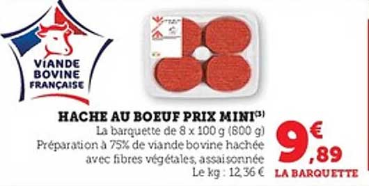 HACHE AU BOEUF PRIX MINI