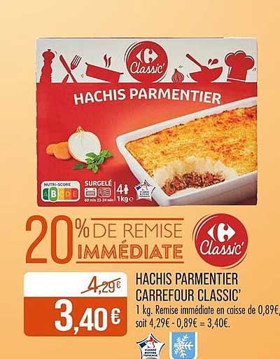 HACHIS PARMENTIER CARREFOUR CLASSIC