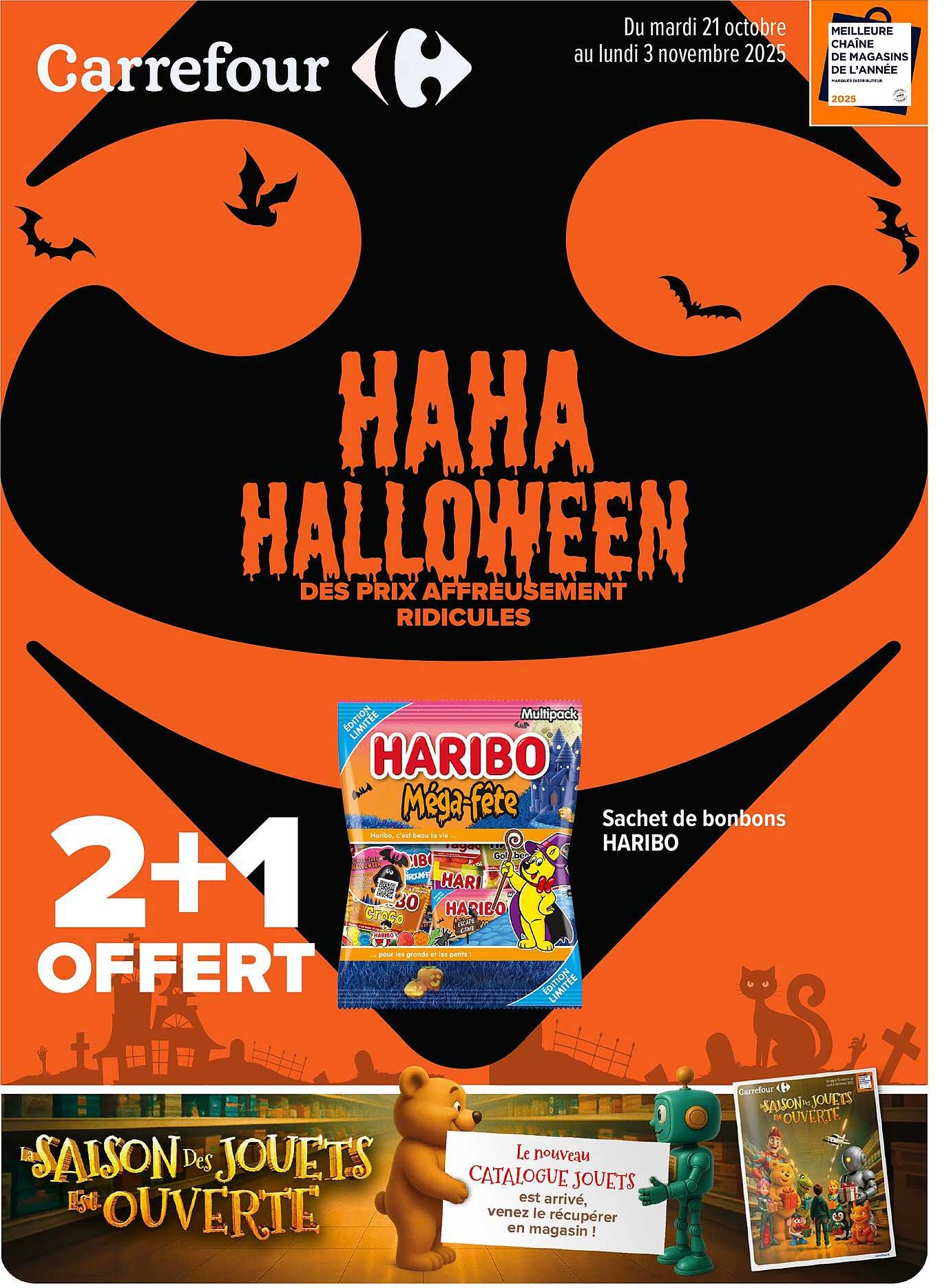 HAHA HALLOWEEN 2+1 OFFERT
