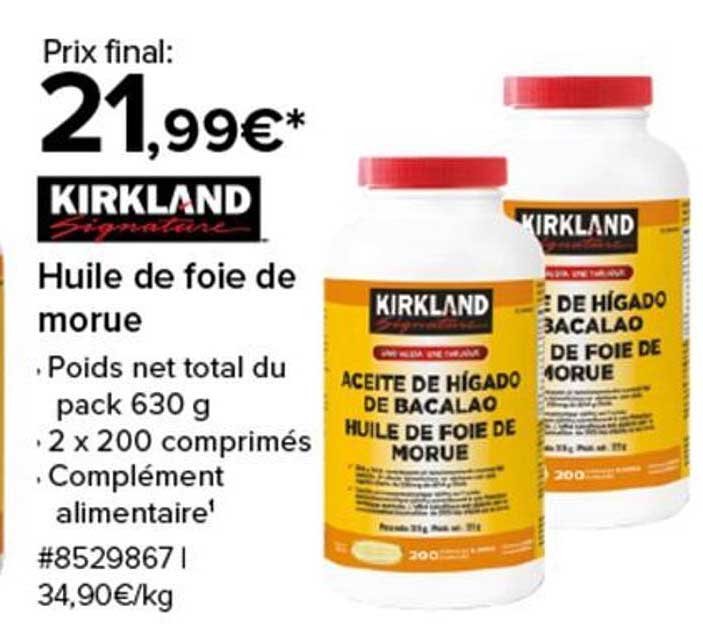 Huile de foie de morue