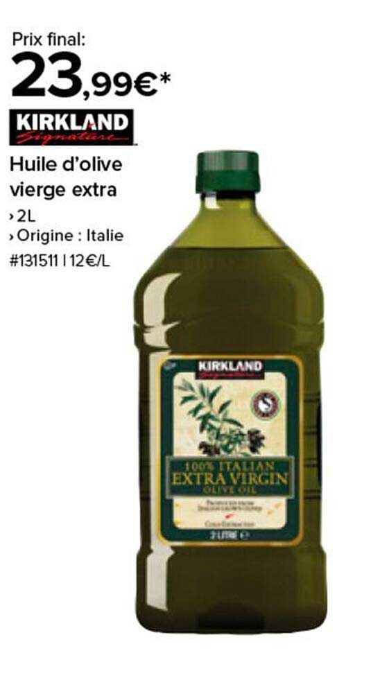 Huile d’olive vierge extra
