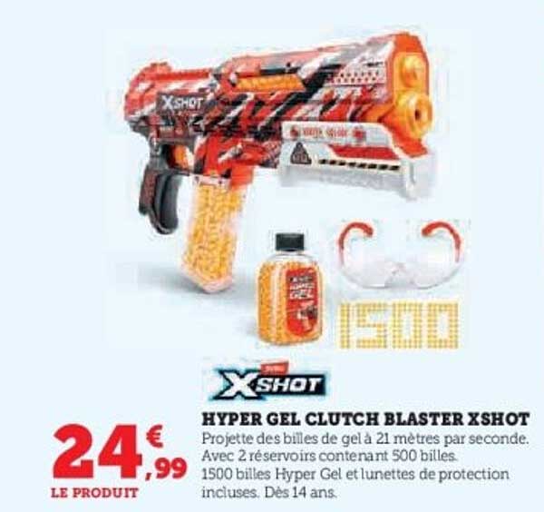 HYPER GEL CLUTCH BLASTER XSHOT