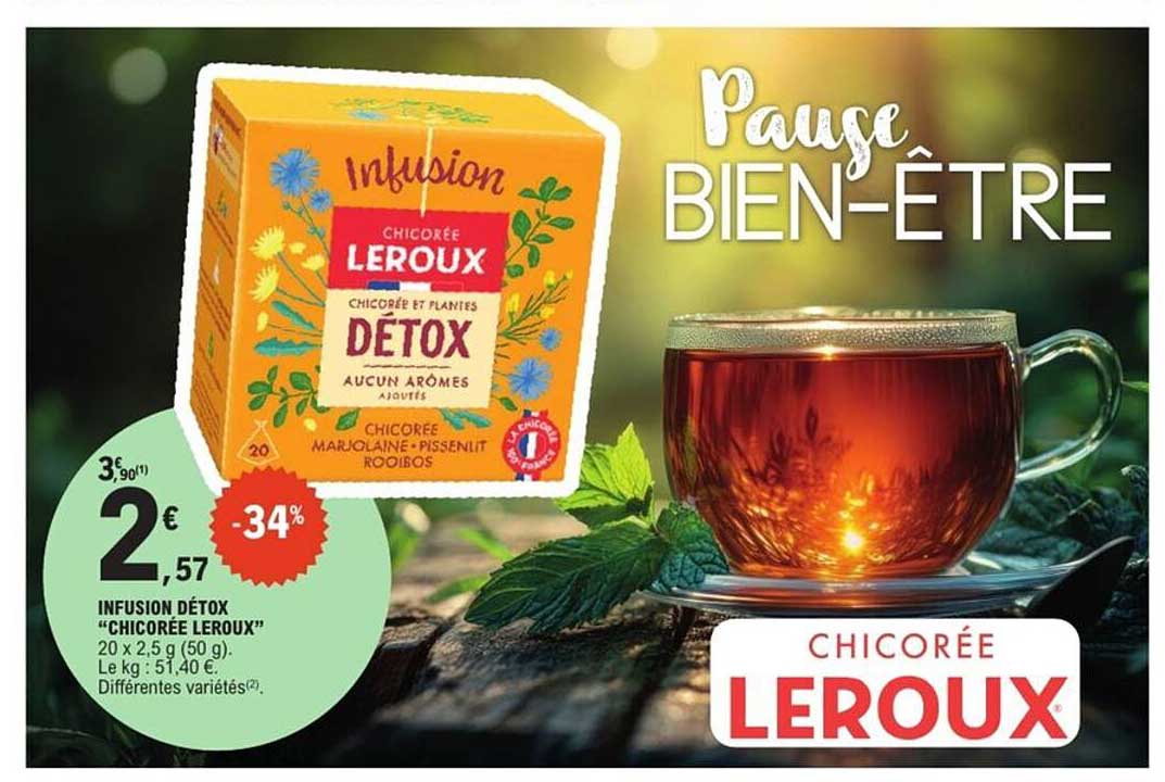 INFUSION DÉTOX "CHICORÉE LEROUX"