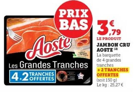 JAMBON CRU AOSTE