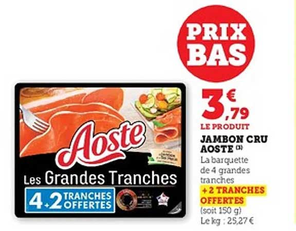 JAMBON CRU AOSTE