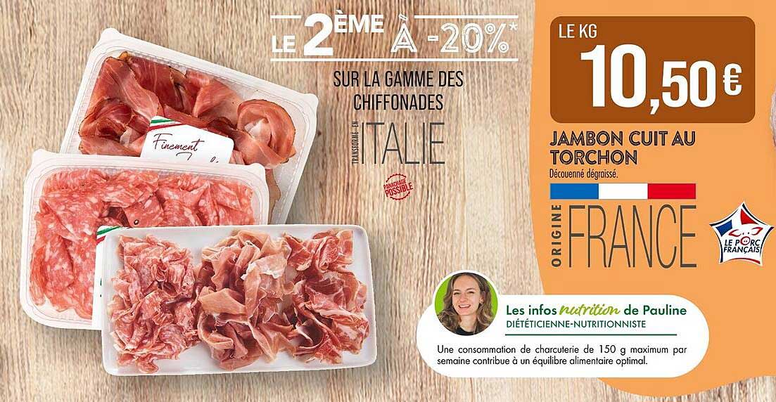 JAMBON CUIT AU TORCHON