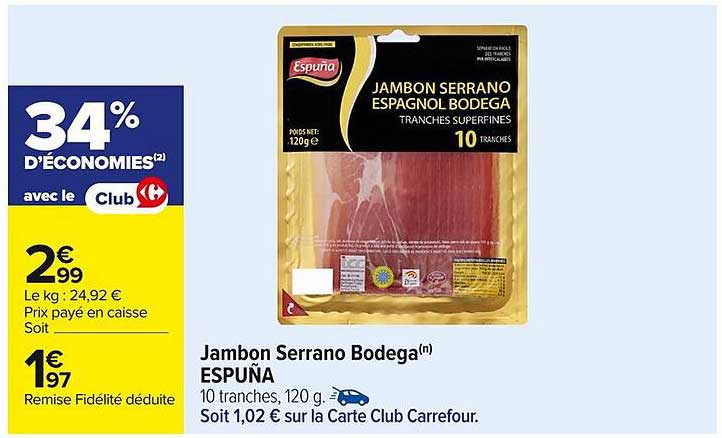 Jambon Serrano Bodega(n) ESPUÑA