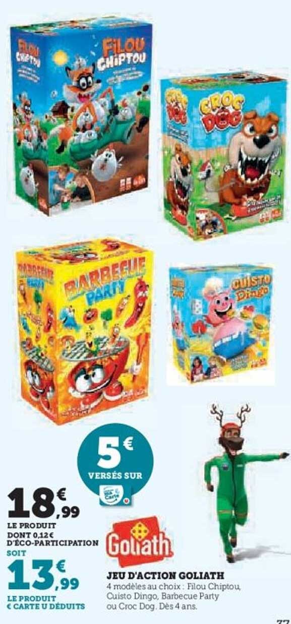 JEU D'ACTION GOLIATH