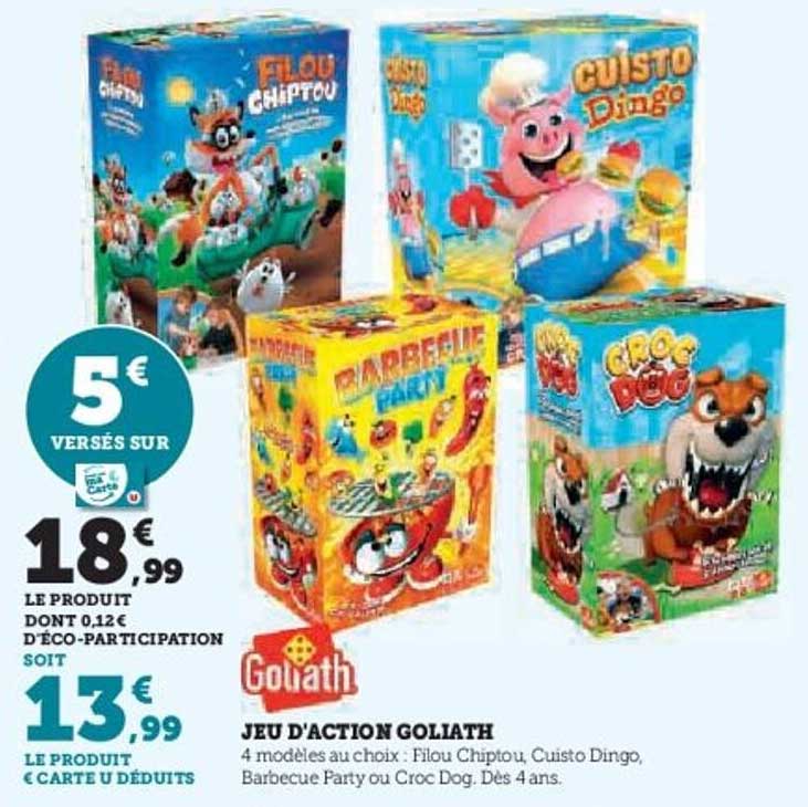 JEU D'ACTION GOLIATH