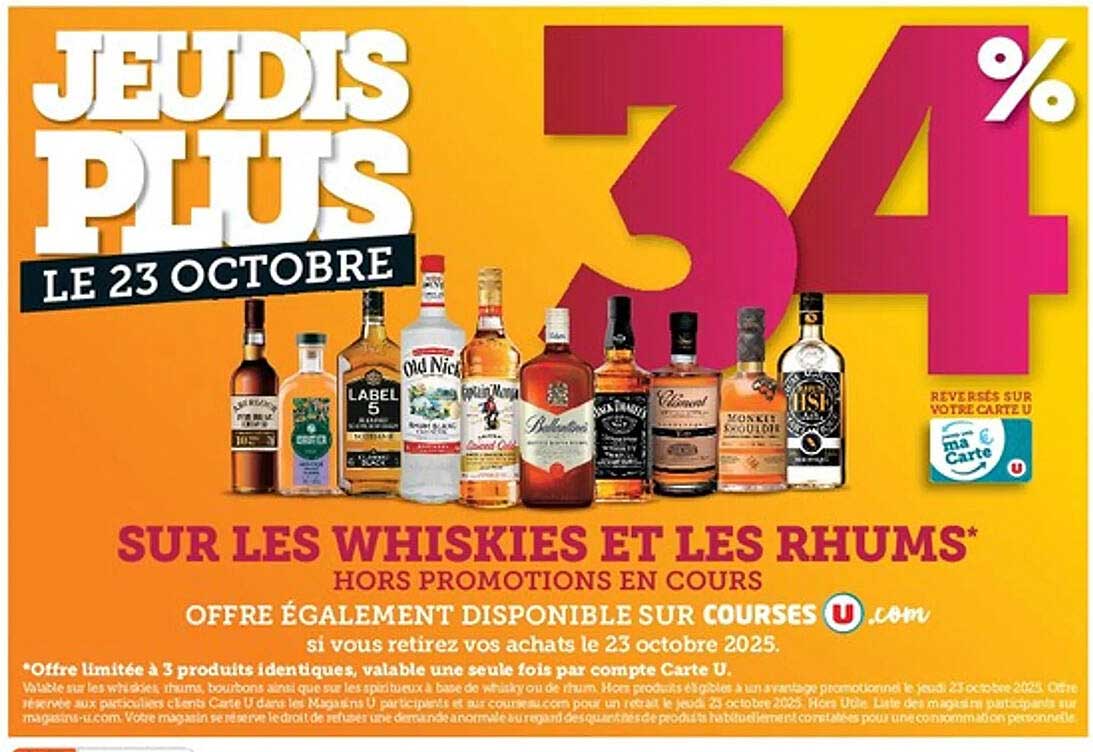 JEUDIS PLUS LE 23 OCTOBRE