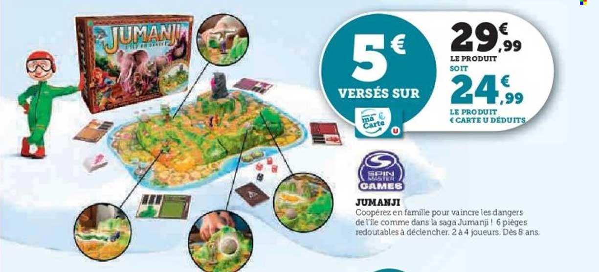 Jumanji - Coopérez en famille