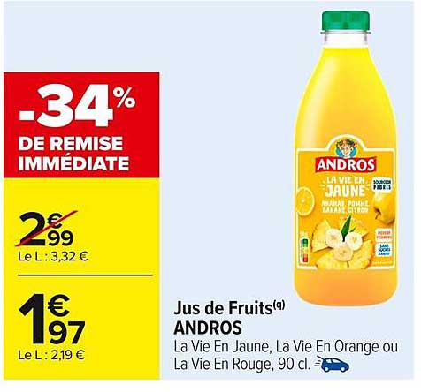 Jus de Fruits ANDROS
