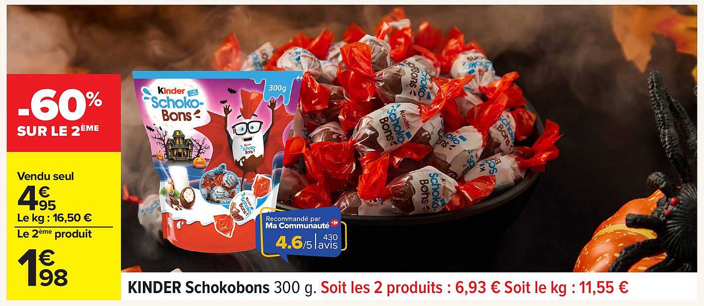 KINDER Schokobons 300 g