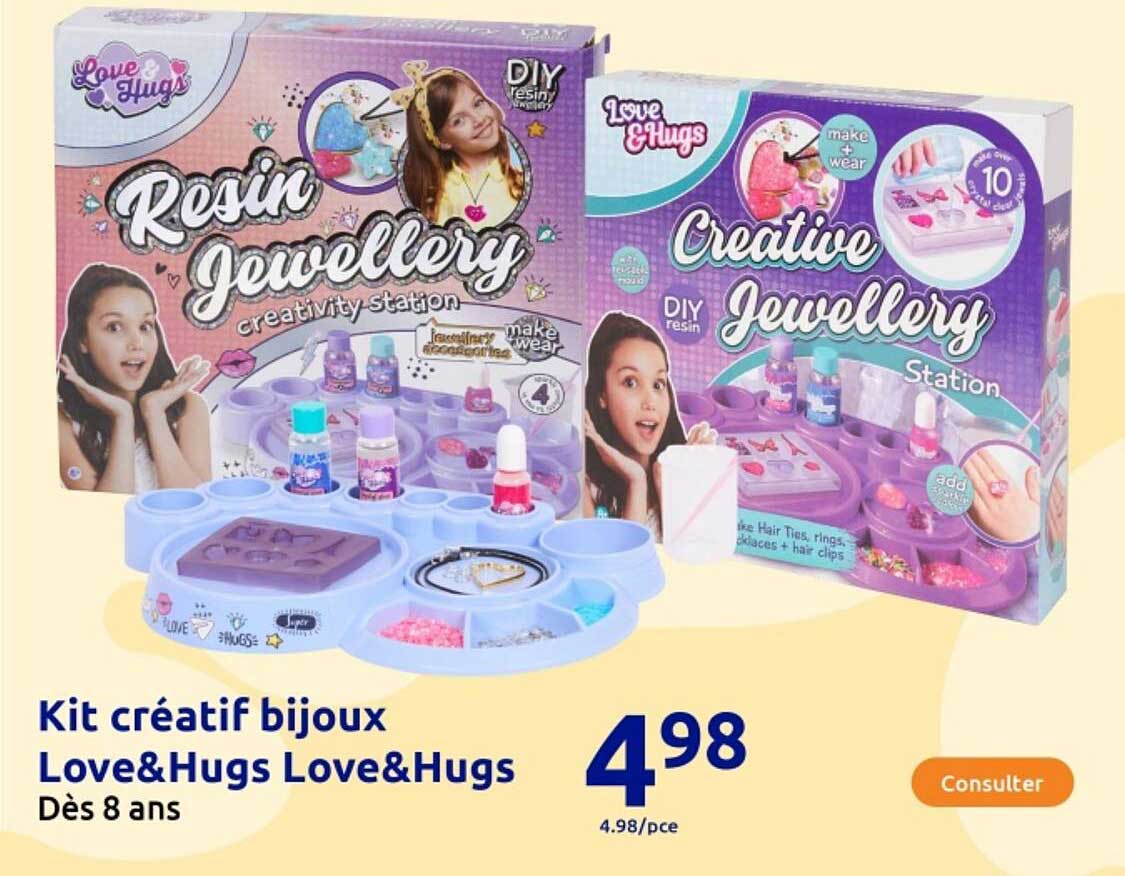 Kit créatif bijoux Love&Hugs Love&Hugs