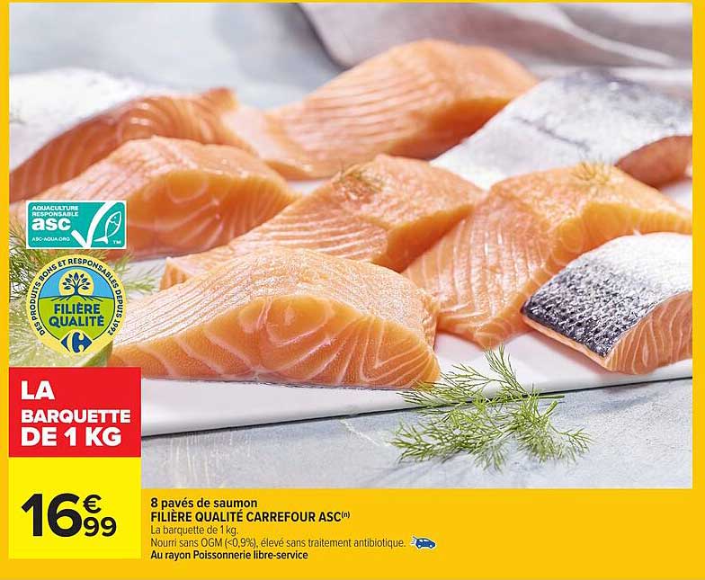 LA BARQUETTE DE 1 KG