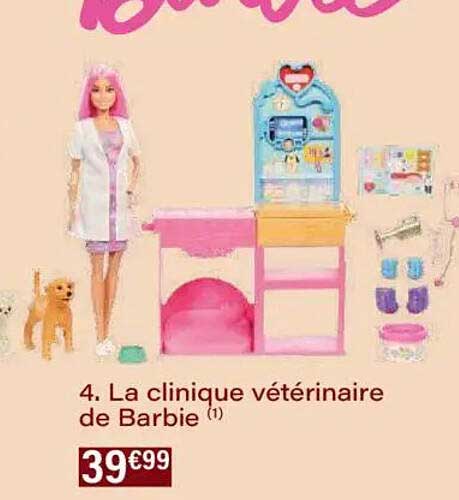 La clinique vétérinaire de Barbie