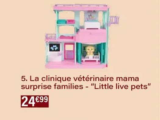La clinique vétérinaire mama surprise families - "Little live pets"