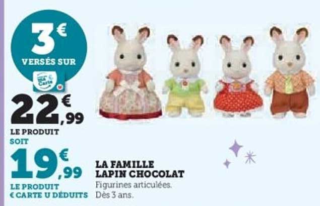 LA FAMILLE LAPIN CHOCOLAT