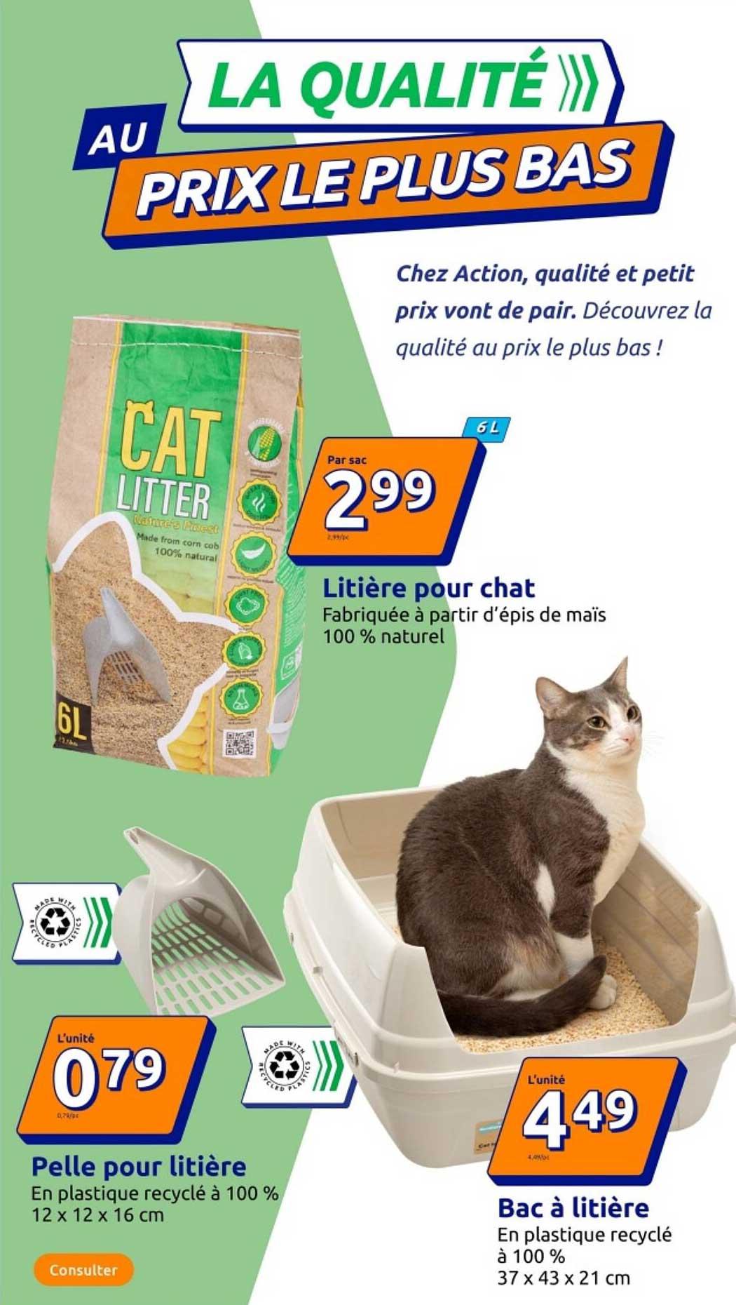LA QUALITÉ AU PRIX LE PLUS BAS