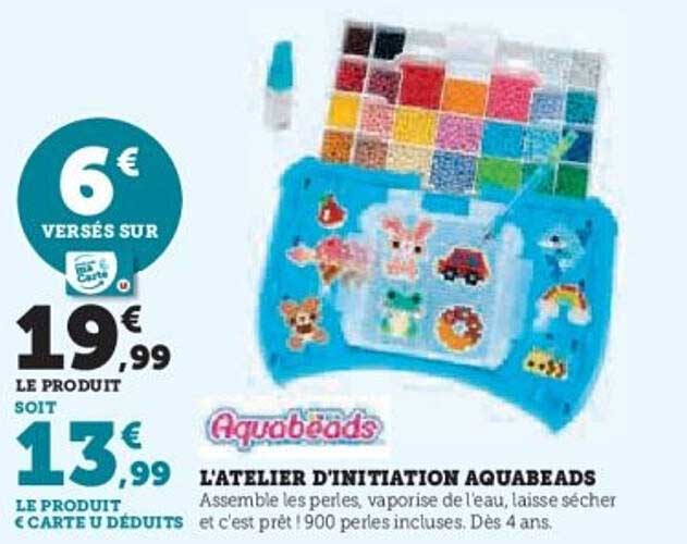 L’ATELIER D’INITIATION AQUABEADS