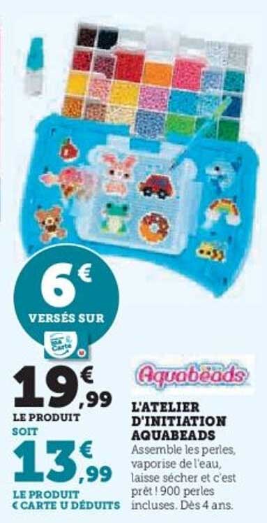 L'ATELIER D'INITIATION AQUABEADS