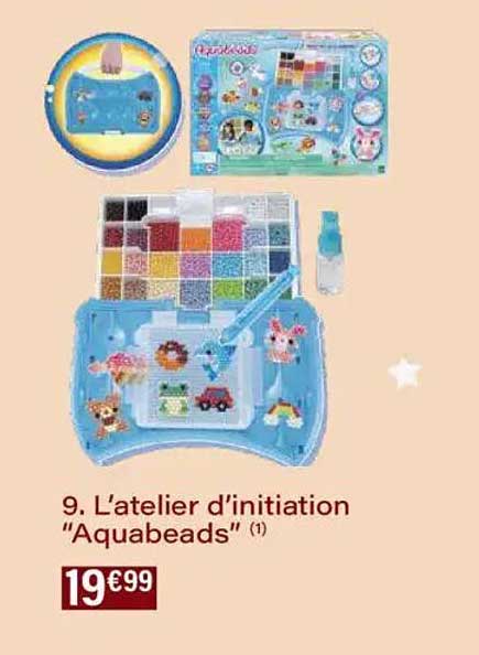 L'atelier d'initiation "Aquabeads"