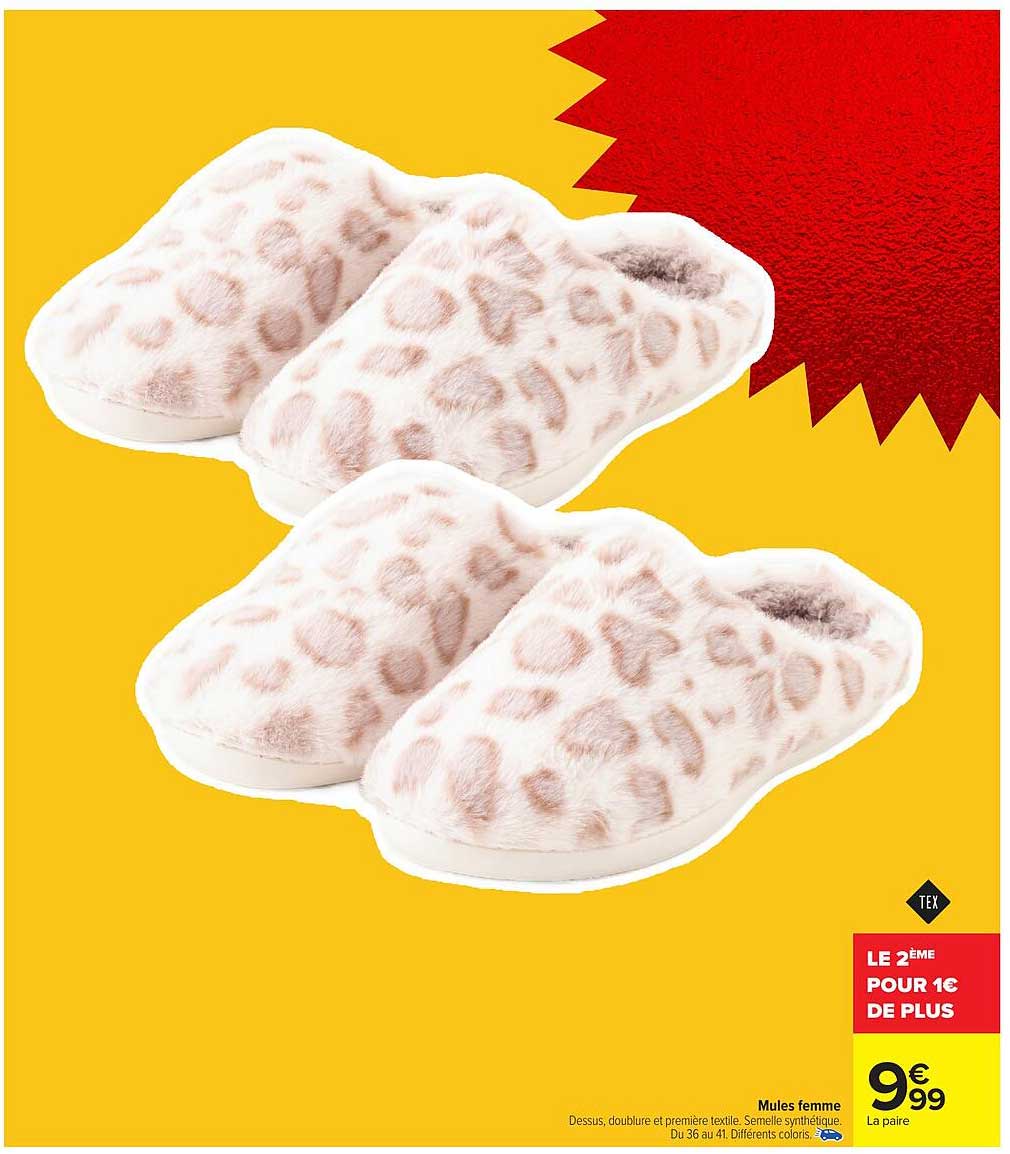 LE 2ÈME POUR 1€ DE PLUS