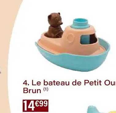 Le bateau de Petit Ours Brun