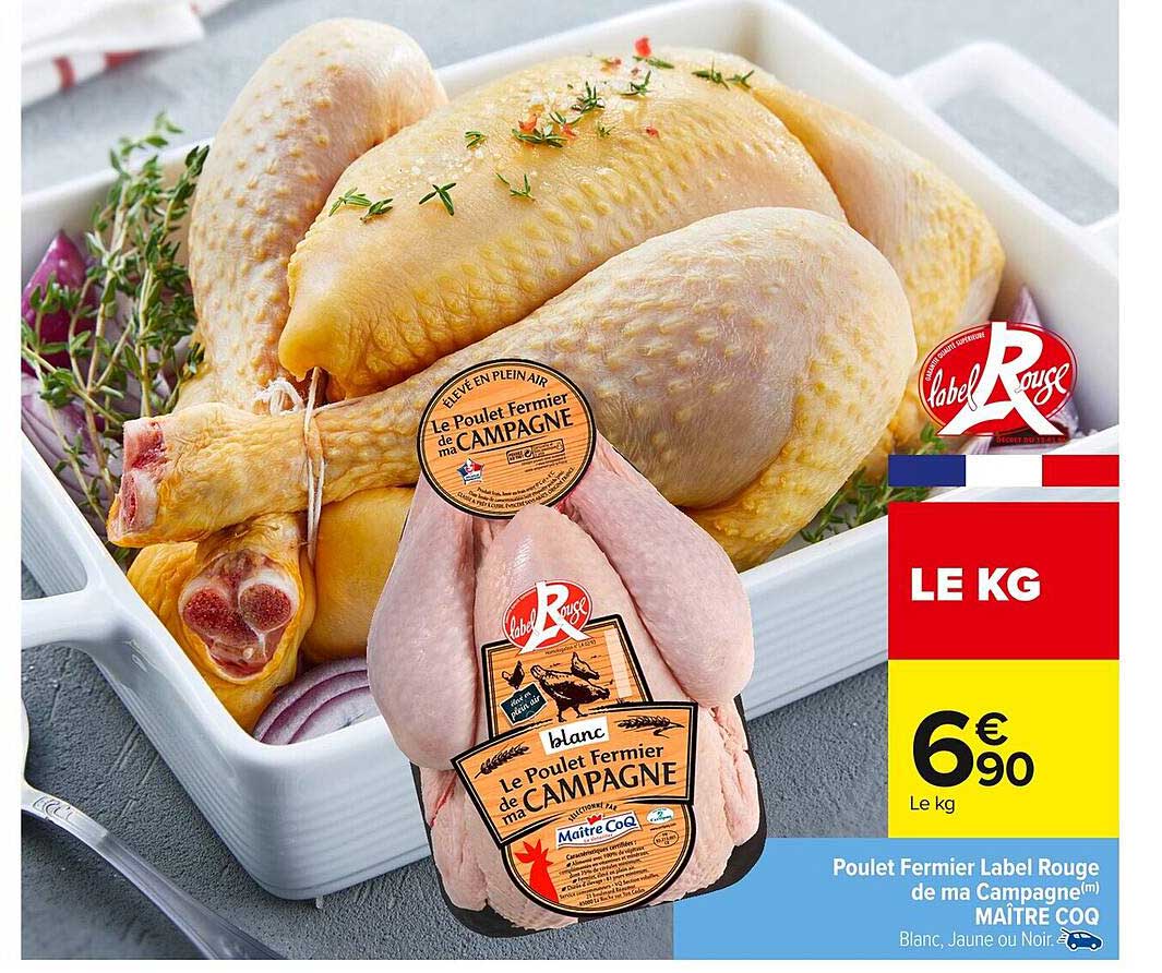 LE POULET FERMIER DE MA CAMPAGNE