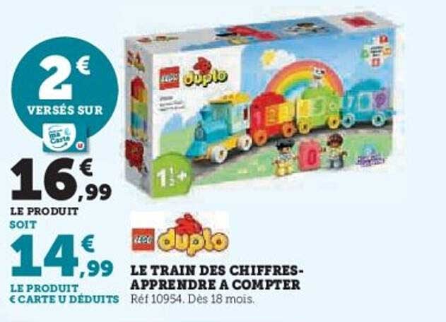 LE TRAIN DES CHIFFRES-APPRENDRE A COMPTER