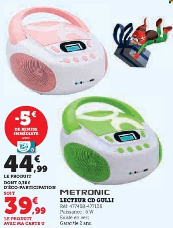 LECTEUR CD GULLI