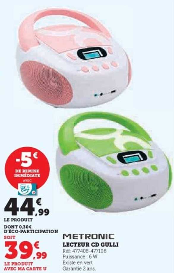 LECTEUR CD GULLI