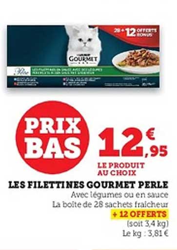 LES FILETTINES GOURMET PERLE