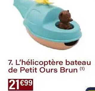 L’hélicoptère bateau de Petit Ours Brun