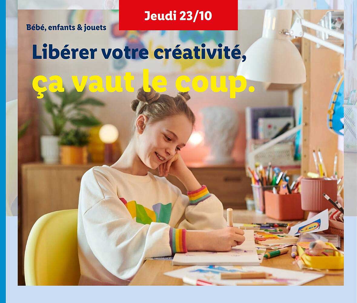 Libérer votre créativité, ça vaut le coup.