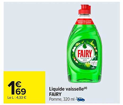 Liquide vaisselle(d) FAIRY