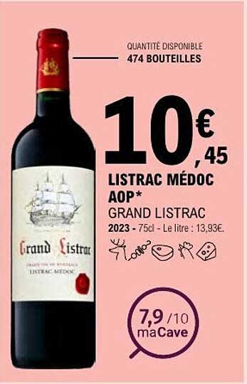 LISTRAC MÉDOC AOP* GRAND LISTRAC