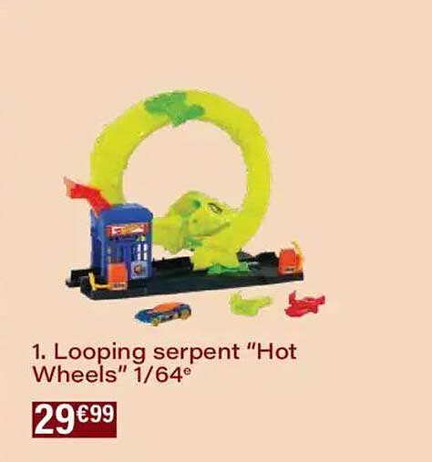 Looping serpent "Hot Wheels" 1/64