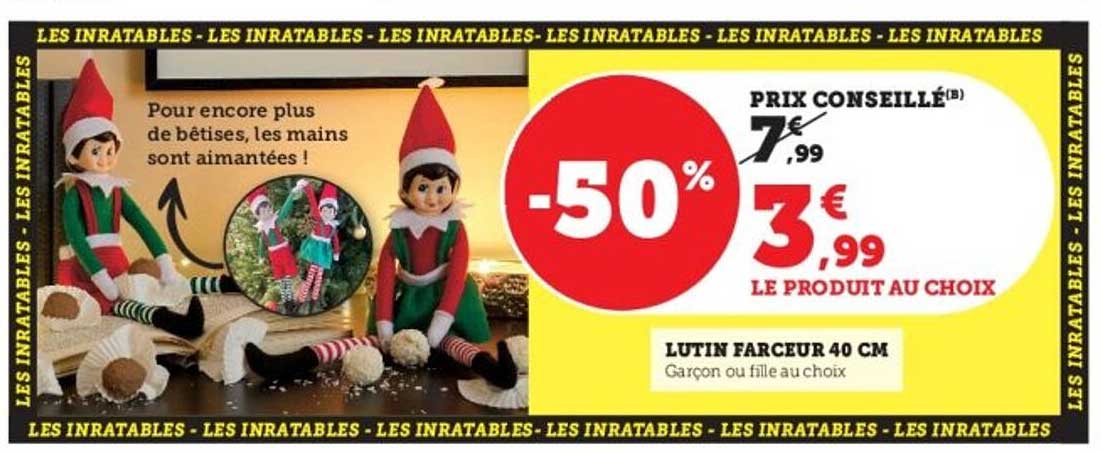 LUTIN FARCEUR 40 CM