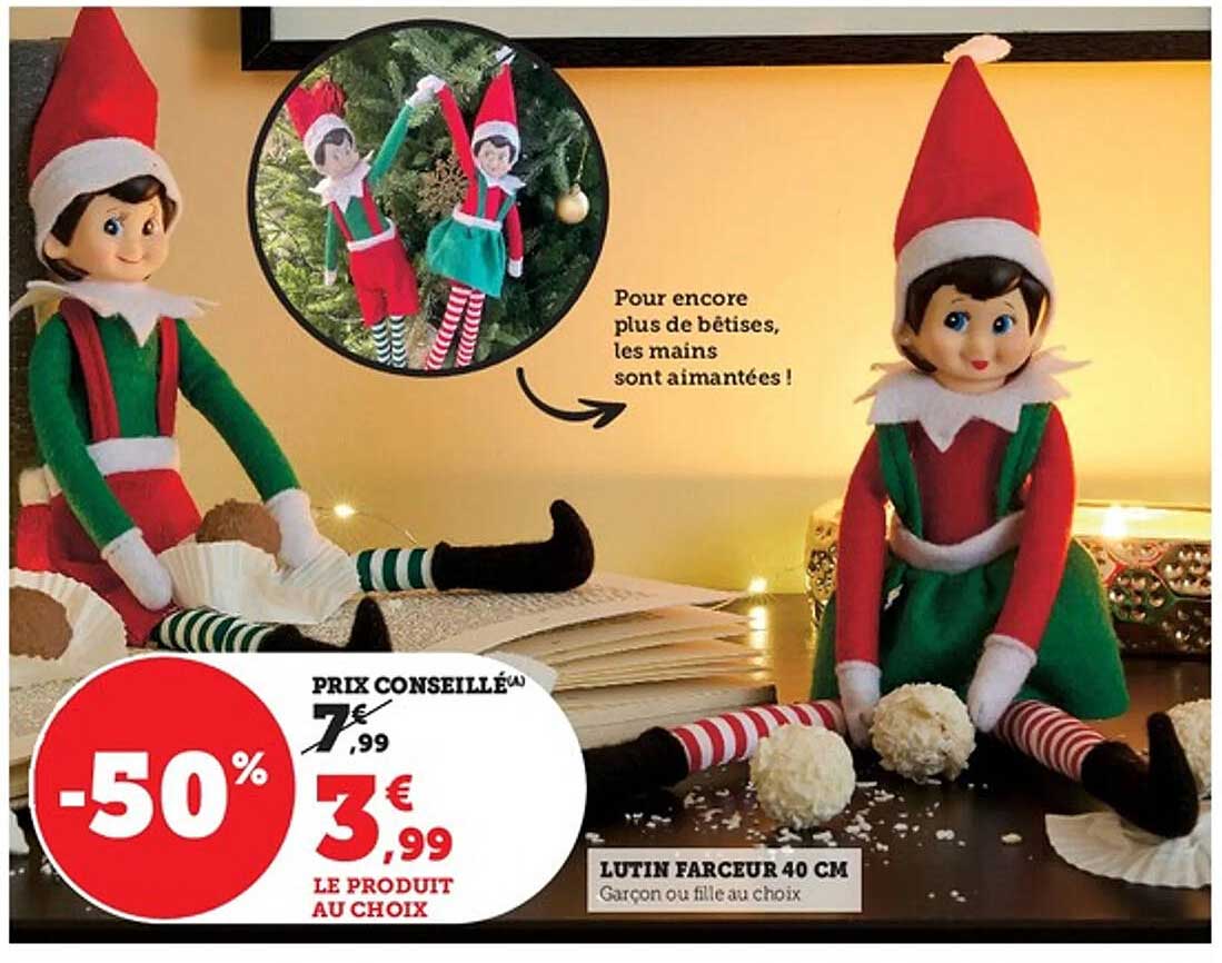 LUTIN FARCEUR 40 CM