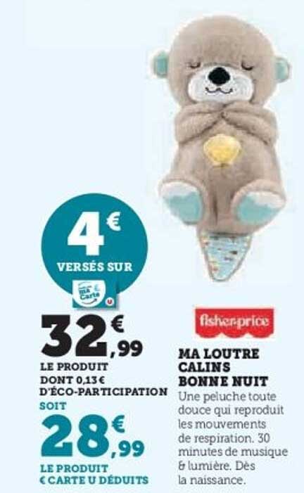 MA LOUTRE CALINS BONNE NUIT