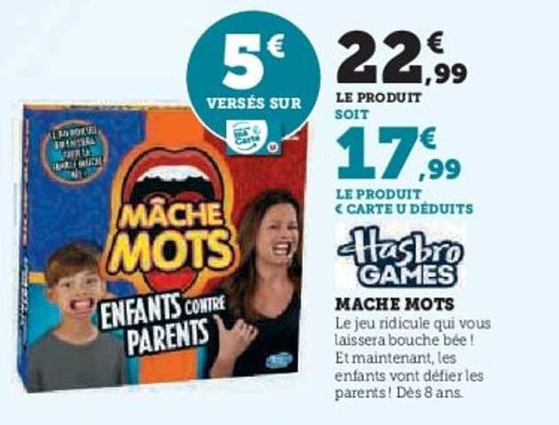MACHE MOTS - ENFANTS CONTRE PARENTS