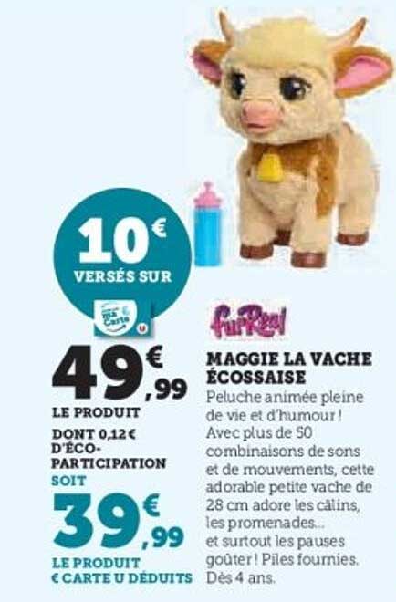 MAGGIE LA VACHE ÉCOSSAISE