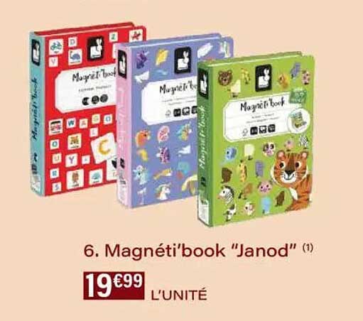 Magneti'book "Janod"
