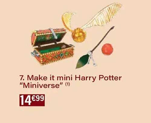 Make it mini Harry Potter “Miniverse”