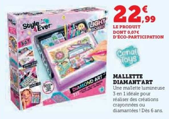 MALLETTE DIAMANT'ART
