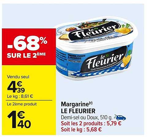 Margarine(r) LE FLEURIER