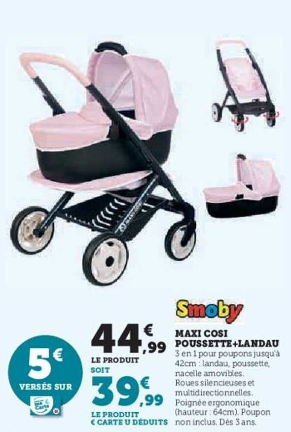 MAXI COSI POUSSETTE+LANDAU